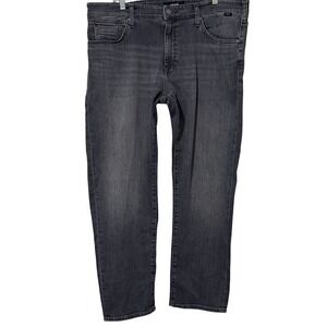 Mavi Denim Gray Wash Marcus Slim Straight Leg Stretch Jeans Mens 38 x 30